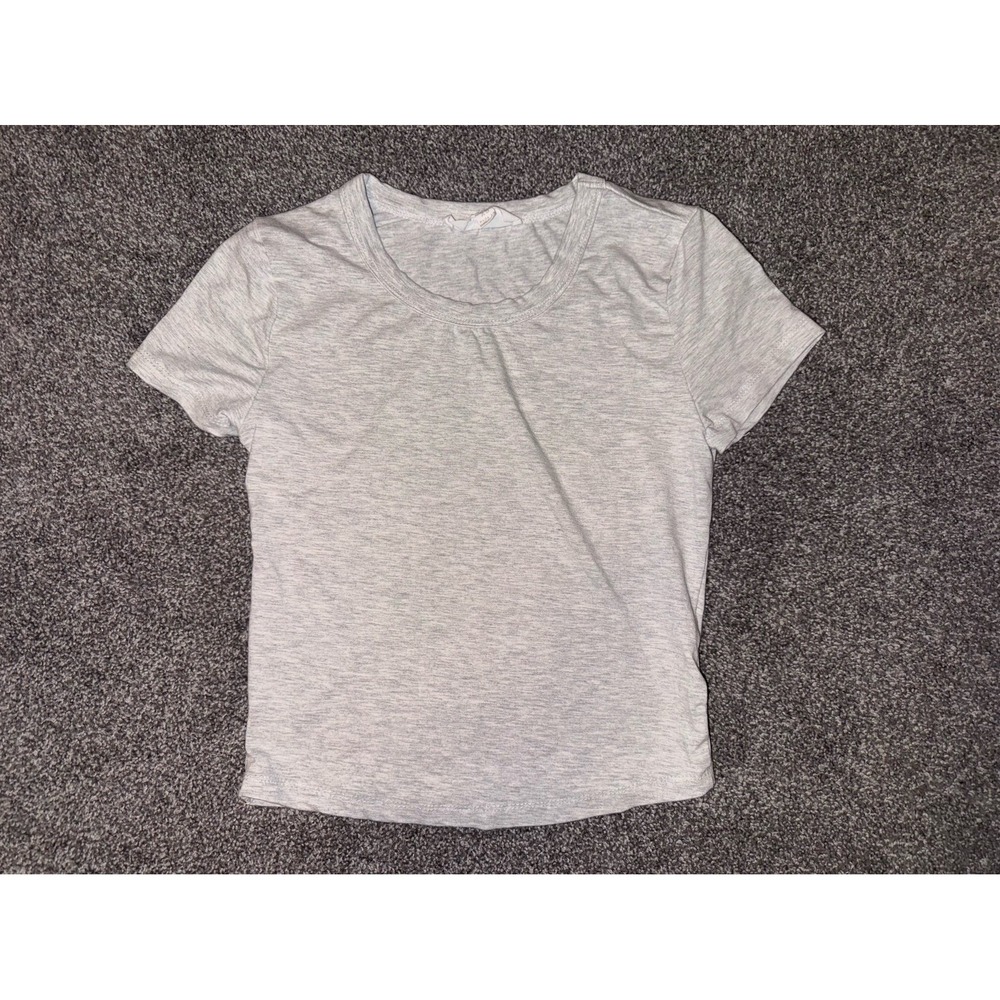 Sage & Stone Women's‎ Light Grey Baby Tee - XS